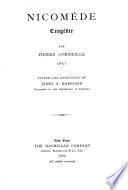 Nicomède, tragédie, ed. by J.A. Harrison