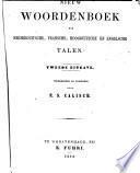 Nieuw woordenboek der Nederduitsche, Fransche, Hoogduitsche en Engelsche talen