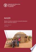 Niger | Moyens d'existence agricoles et sécurité alimentaire dans le cadre de la covid-19