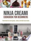 Ninja CREAMi Cookbook for Beginners