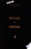 Nobiliaire de Provence