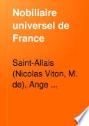 Nobiliaire universel de France