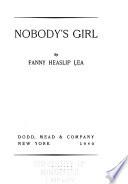 Nobody's Girl