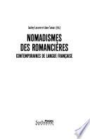 Nomadismes des romancières contemporaines de langue française