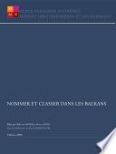Nommer et classer dans les Balkans