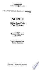 Norge, Odilon-Jean Périer, Paul Neuhuys
