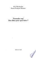 Normales sup'