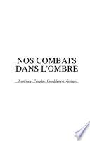 Nos combats dans l'ombre