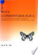Nota lepidopterologica