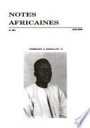 Notes africaines