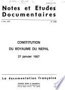 Notes et études documentaires