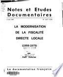 Notes et études documentaires