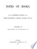 Notes on Books