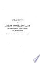 Notes pour la bibliographie du XIXe siècle