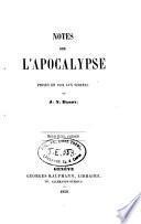 Notes sur l'Apocalypse