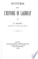 Notes sur l'histoire de Laghouat