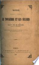 Notice historique et théorique sur le tonnerre et les éclairs