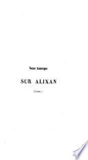 Notice historique sur Alixan (Drôme)