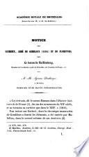 Notice sur Guibert, abbé de Gembloux (1194) et de Florennes