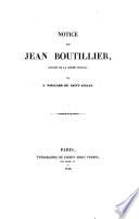 Notice sur Jean Boutillier, auteur de la somme rurale