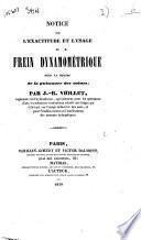 Notice sur l'exactitude et l'usage du frein dynamometrique pour la mesure de la puissance des usines par J. B. Viollet