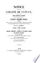 Notice sur la colline de Sansan