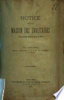 Notice sur la maison des Dévotaires d'Aire-sur-la-Lys