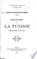 Notice sur la Tunisie