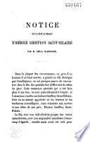 Notice sur la vie et les travaux d'Isidore Geoffroy Saint-Hilaire