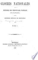 Notice sur le chevalier Benoist. Aperçu sur quelques familles contemporaines du chevalier Benoist. La famille d'Ailleboust. La famille de Lougueuil. La famille de Vaudreuil. La famille de Boucherville. La famille de Beaujeu. La famille de St. Ours. La famille de Lotbinière. La famille Juchereau Duchesnay. La famille de Gaspé. La famille d'Eschambault. La famille Hertel. La famille de Montiguy. La famille de Lanaudière. Sommaire