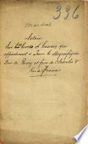 Notice sur un livre d'heures, qui appartenait à Jean le Magnifique, duc de Berry