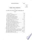 Notices et extraits des manuscrits de la Bibliothèque nationale et autres bibliothèques