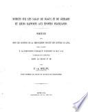 Notices sur les sagas de Magus et de Geirarð et leurs rapports aux épopées françaises ...