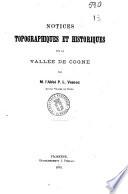 Notices topographiques et historiques sur la vallée de Cogne par m. l'abbé P. L. Vescoz