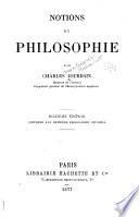 Notions de philosophie