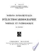 Notions fondamentales d'électrocardiographie
