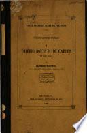 Notre premiere ecole de peinture. Etudes et recherches nouvelles I. Thierri Bouts ou du Harlem et ses fils