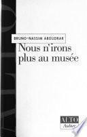 Nous n'irons plus au musée