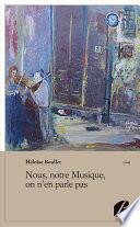 Nous, notre Musique, on n'en parle pas