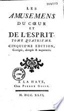 Nouvaux [sic] amusemens du coeur et de l'esprit (éd. par Philippe de Prétot)