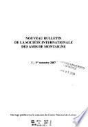 Nouveau bulletin de la Société internationale des amis de Montaigne