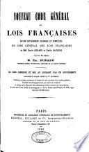 Nouveau code général des lois françaises