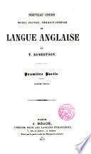 Nouveau Cours de Langue Anglaise