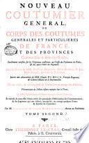 Nouveau coutumier général