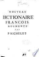 Nouveau dictionaire francois
