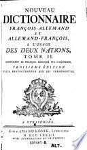 Nouveau Dictionnaire Allemand-François Et François-Allemand