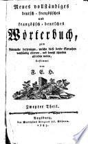 Nouveau Dictionnaire complet François-Allemand et Allemand-François