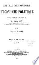 Nouveau dictionnaire d'économie politique