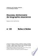 Nouveau dictionnaire de biographie alsacienne