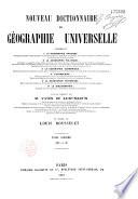 Nouveau dictionnaire de géographie universelle